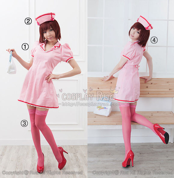 VOCALOID ボーカロイド 恋色病棟 MEIKO 風 コスプレ衣装