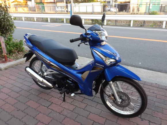 WAVE125i helm-in　詳細。_e0157602_2064834.jpg