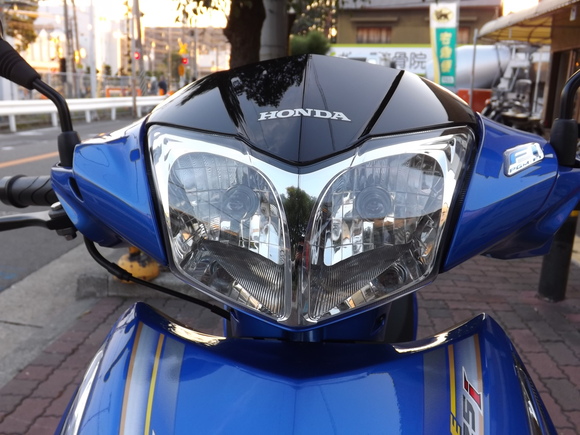 WAVE125i helm-in　詳細。_e0157602_2082568.jpg