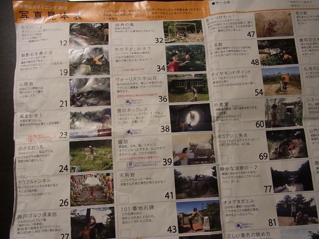 六甲山ロゲイニング2012　楽しかった〜_b0183911_9434331.jpg