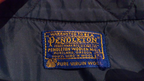 大きめPendleton!_b0247211_16104110.jpg