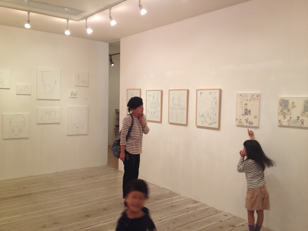 ミヤタチカ個展「ゴーゴーパラダイス劇場」本日最終日です。_b0126653_11375017.jpg