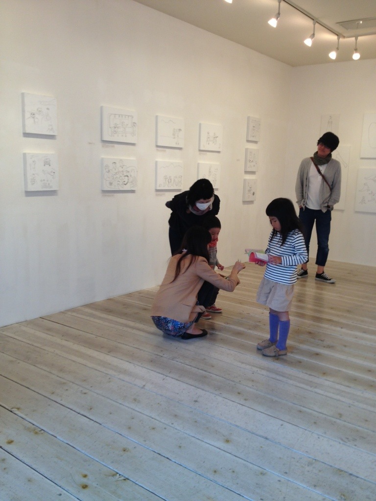 ミヤタチカ個展「ゴーゴーパラダイス劇場」本日最終日です。_b0126653_11375076.jpg