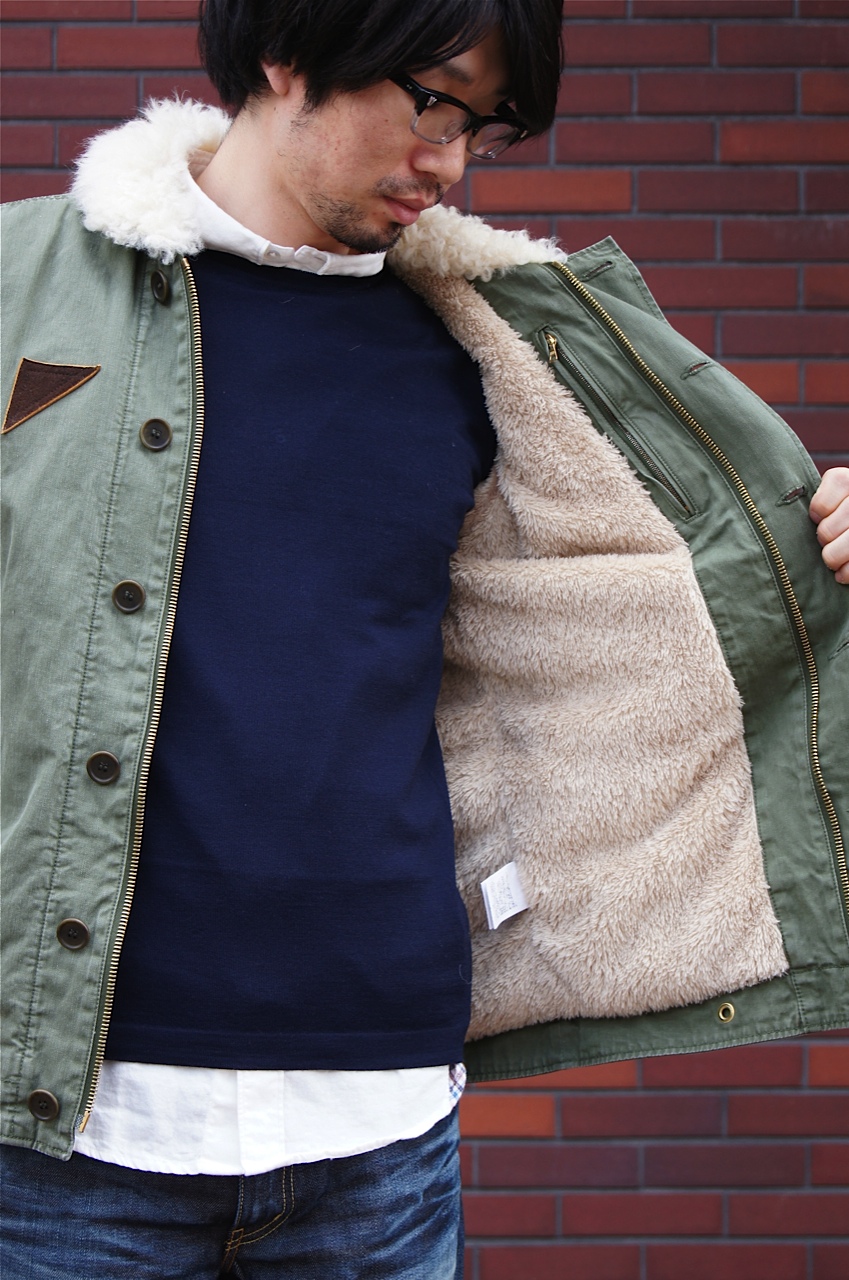 visvim deckhand jacket sheepskin N-1