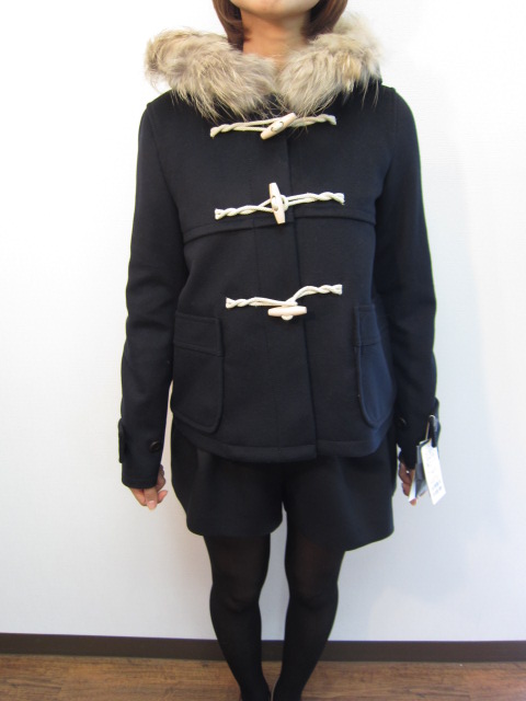 バナーバレット　ダッフルコート バナーバレット♡ダッフルコート レッド フード付き
