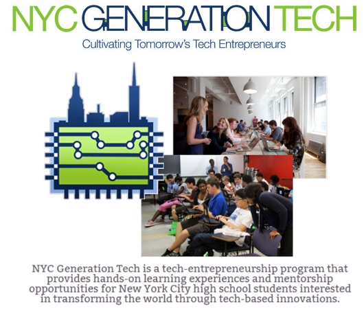 ニューヨークの高校生のためのIT起業家養成プログラム、NYC Generation Tech_b0007805_21334942.jpg