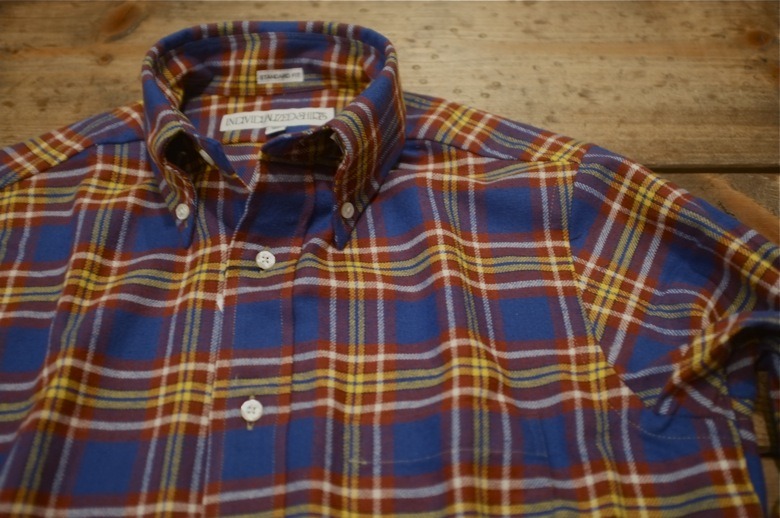 INDIVIDUALIZED SHIRTS　　　1869 FLANNEL CHECK B.D SHIRTS_c0134310_23322590.jpg