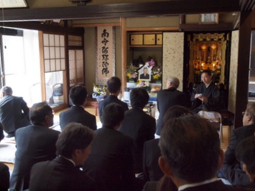 四十九日の法要_c0116915_22481242.jpg