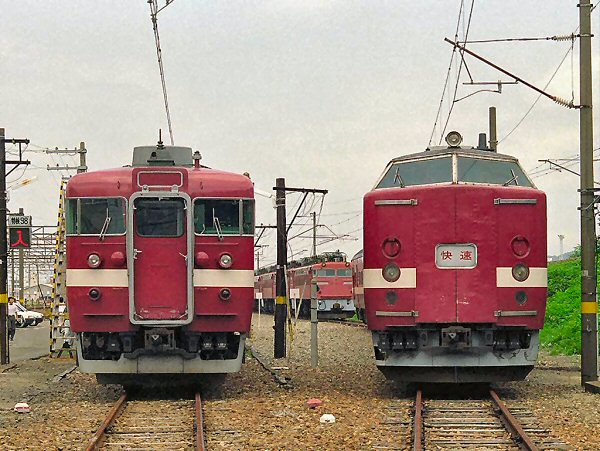 TOMIX 475系 北陸本線 旧塗装 - 鉄道模型