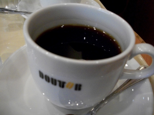 今夜は　　　ドトール　コーヒー。　　　　　　　_d0168003_222108.jpg