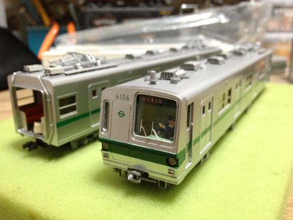 【限定SALE定番人気】奄美屋営団地下鉄６０００系１０連キット 私鉄電車