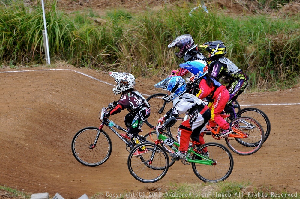 第２９回全日本ＢＭＸ選手権大会（修善寺CSC BMXトラック）VOL8：ガールズ５−８才決勝_b0065730_1710491.jpg