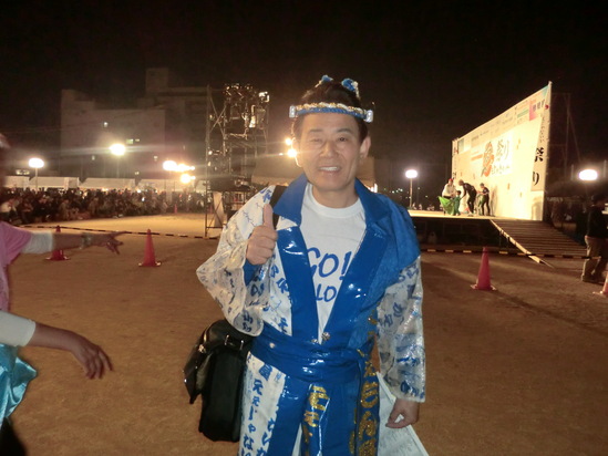 第九回泉州YOSAKOI「えぇじゃないか祭り」に行ってきました_e0119092_1057164.jpg