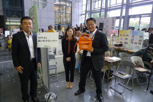 名古屋発!日本初!ぼらチャリ2012キックオフイベント開催!_b0146633_14373621.jpg