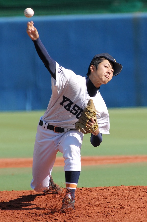 2012秋　東京制覇　安田学園　大金真太郎投手_e0288838_7291117.jpg