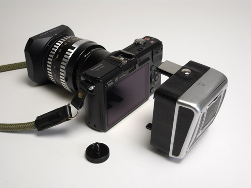 ルミックスgf2 黒ボデー 専用ファインダー付き LUMIX GF2ブラック : ちょい古道具ライフ