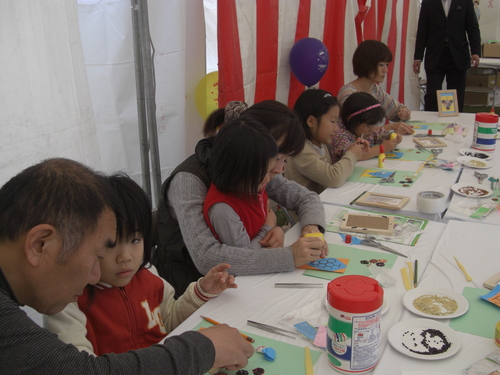 雑穀で食べ物アートを作ろう!@NHK東京・渋谷_c0220172_143125100.jpg