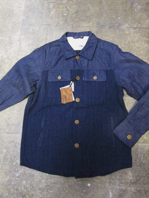 人気です♪ Wool HERINGBONE DENIM JACKET ・・・ By Kato AAA_d0152280_21333233.jpg