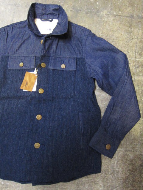 人気です♪ Wool HERINGBONE DENIM JACKET ・・・ By Kato AAA_d0152280_21343774.jpg