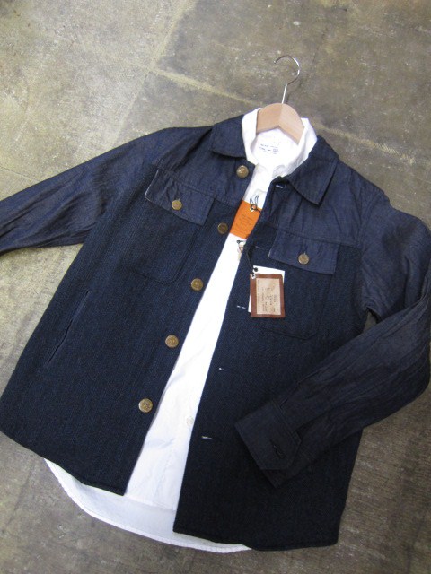 人気です♪ Wool HERINGBONE DENIM JACKET ・・・ By Kato AAA_d0152280_2135287.jpg