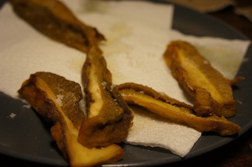キノコの食べ方_f0106597_3443510.jpg