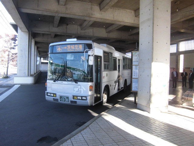日本初のBRT「かしてつバス」(茨城県石岡市)の視察 その1_f0141310_6314629.jpg