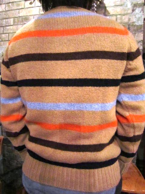 \"NORMAN TULLOCH\" MULTI COLOR STRIPE SWETER ご紹介_f0191324_7544742.jpg