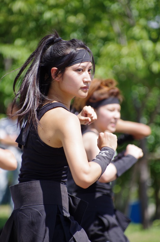 おの恋おどり２０１２公園内パレードその２（あまのじゃく　い組）_a0009554_2283937.jpg