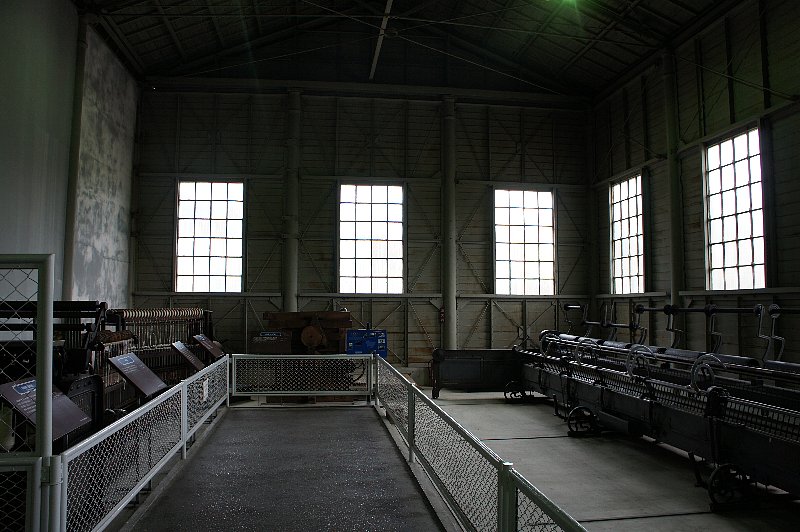 博物館明治村 鉄道寮新橋工場・機械館 : レトロな建物を訪ねて