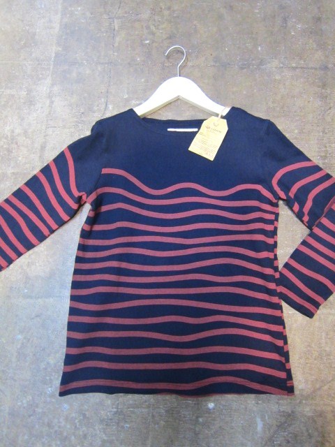 Kato AAA NAVY GROUD ・・・ 波線BORDER BASQUE TEE_d0152280_10423965.jpg