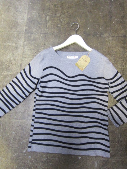 Kato AAA NAVY GROUD ・・・ 波線BORDER BASQUE TEE_d0152280_1043311.jpg