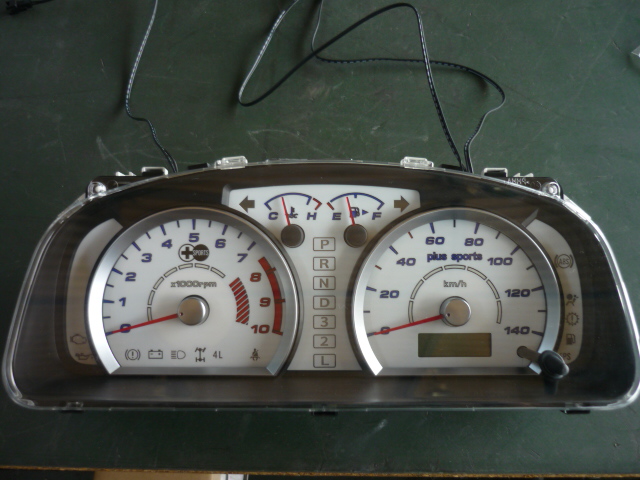 PLUS SPORTS ELメーターパネル取付(JB23ジムニー)_c0213517_205232.jpg