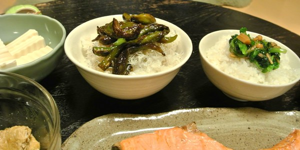 新米の食べ方 気楽じい の蓼科偶感
