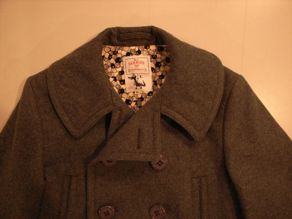 \"Der SAMMLER solo × TheThreeRobbers 1910\'S P-COAT SWISS LODEN\"ってこんなこと。_c0140560_10401080.jpg