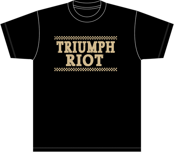 TRIUMPH RIOT Original T Shirts _c0227366_8263884.jpg