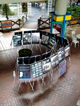 はじまりました!パネル展設営完了_c0175075_1952129.jpg