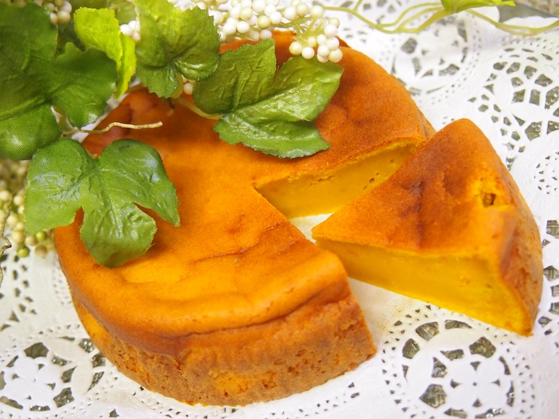 野菜スイーツ 濃厚かぼちゃケーキ ゆずﾏﾏの料理手帳