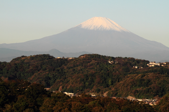 朝の富士山 鎌倉逗子ハイランド 鎌倉幼稚園前から 逗子生活はじめます 朝の富士山 鎌倉逗子ハイランド 鎌倉幼稚園前から 逗子生活はじめます