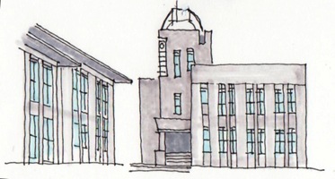 建築イラスト　-横浜-　　　　画：大島健二_f0230666_1025313.jpg
