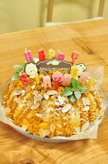 レンジ醤油糀の牛煮弁当と息子誕生日ケーキ_b0171098_828956.jpg