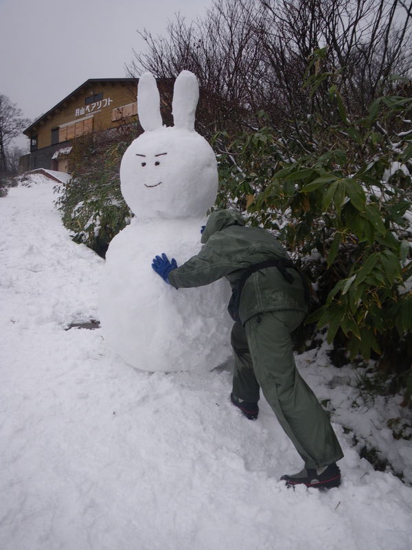 5ヶ月ぶりに二馬（鹿）力雪だるまちょし_f0118332_21574179.jpg