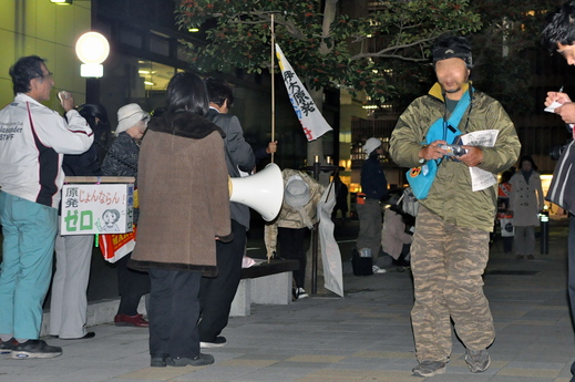 四電本社前再稼働反対 抗議レポ 11月2日（金）_b0242956_641632.jpg