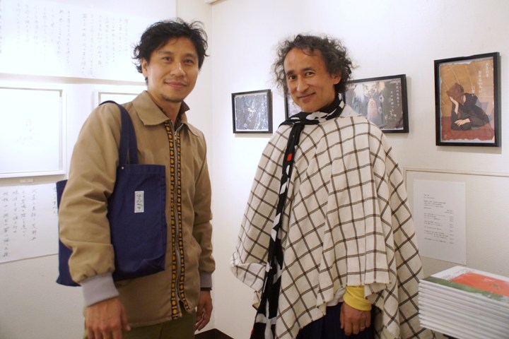 竹浪明×松岡芽ぶき二人展『あきたま。』@啓祐堂ギャラリー初日ご来場御礼~今日4日(日)2日目も2時~7時_f0006713_9434999.jpg