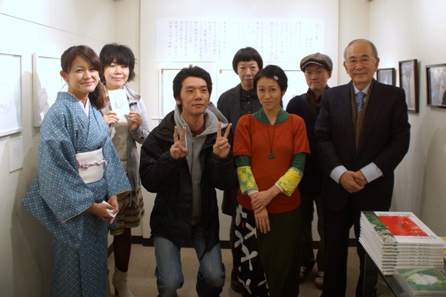 竹浪明×松岡芽ぶき二人展『あきたま。』@啓祐堂ギャラリー初日ご来場御礼~今日4日(日)2日目も2時~7時_f0006713_9443311.jpg