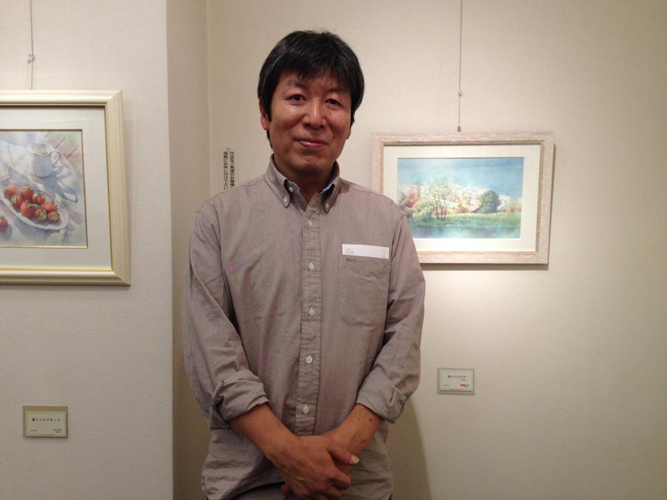 福井良佑先生 水彩画展☆ : デルフトブルー☆