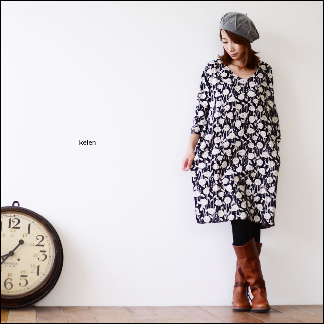 kelen [ケレン] CELON 花柄ワンピース [LKL12FOP11] _f0051306_1491392.jpg