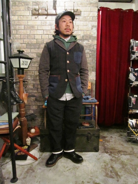 AmanjaKania \"Old Farmer Pants\" Set-Up Style ご紹介_f0191324_9472328.jpg