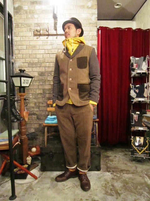 AmanjaKania \"Old Farmer Pants\" Set-Up Style ご紹介_f0191324_949392.jpg