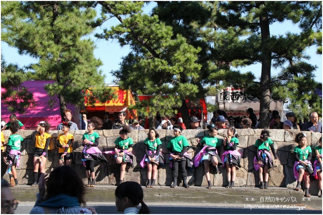 草加ふささら祭りのオ-プニング＼(^o^)／_e0052135_1824543.jpg