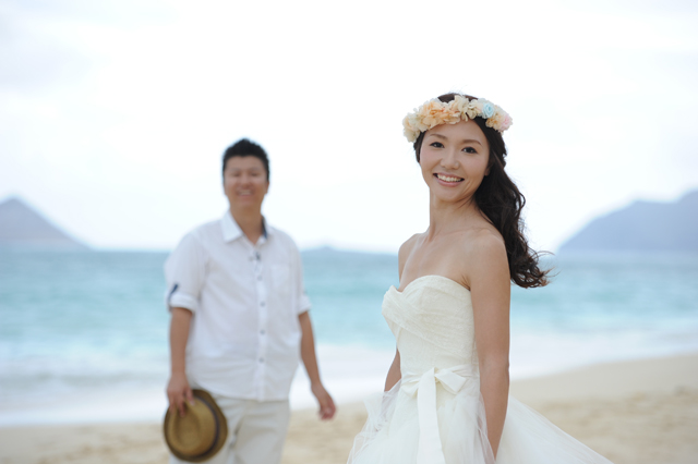 ハワイでのweddingロケフォト_f0044846_1991160.jpg